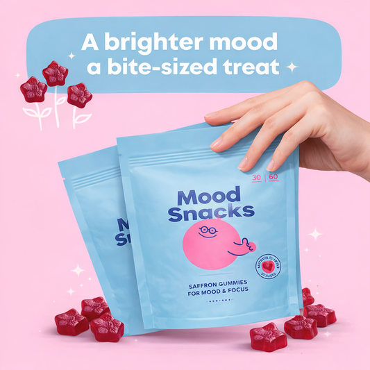 ChewCalm Saffron Mood Support snacks