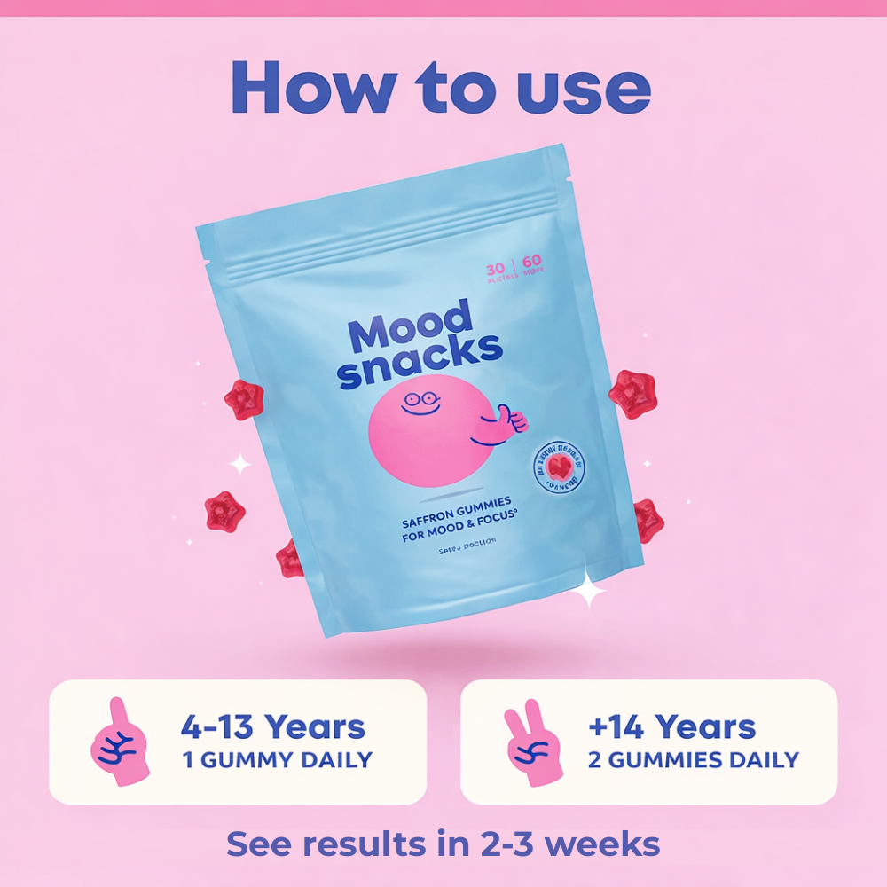 ChewCalm Saffron Mood Support snacks