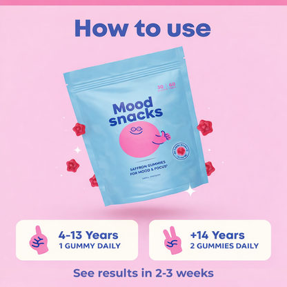 ChewCalm Saffron Mood Support snacks